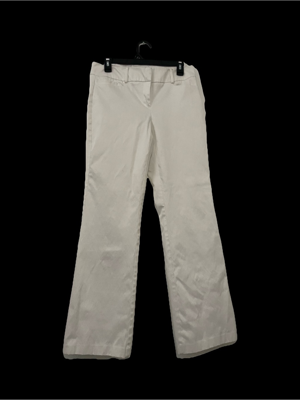 Classic Cream Boot-Cut Pants — Women's Flared Trousers